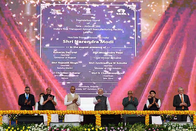 PM launches Rs 22K cr project to build C-295 transport aircraft in Vadodara