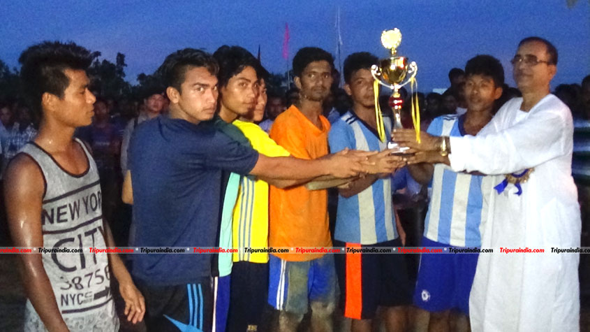 Partha Pratim Das League Football: New Saikar Youth Club lifts title