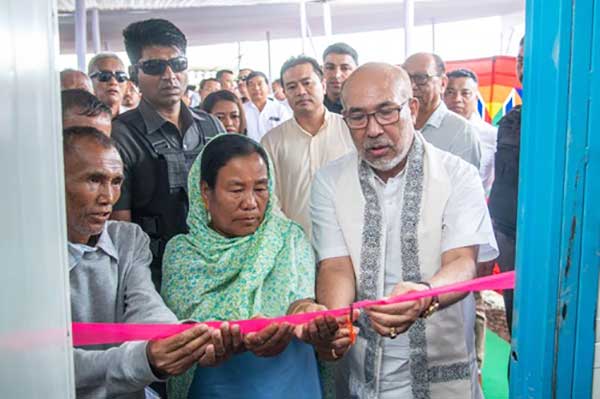 Permanent homes for violence-hit people to be built at original sites: Manipur CM