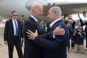 US imposes sanctions on 10 financiers of Hamas as Biden begins discussions with Israeli leaders