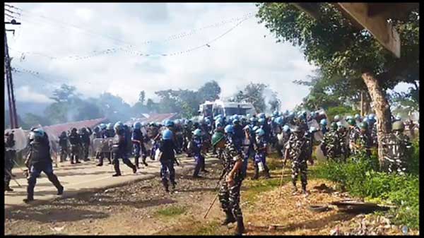 Manipur: ‘Protest March’ held defying curfew, 30 injured as police fire teargas shells