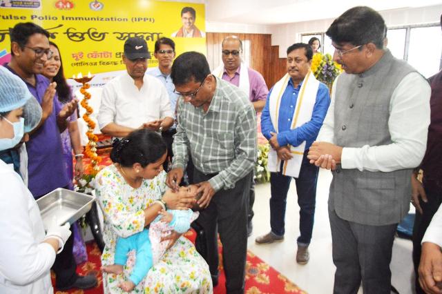 Tripura begins pulse polio vaccination drive
