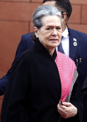 Sonia Gandhi elected as RS MP for first time; 2 BJP candidates elected unanimously