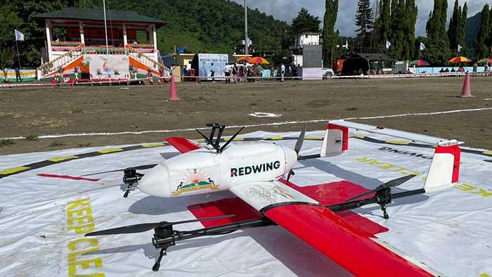 Startup launches drone-based healthcare network trial in Arunachal