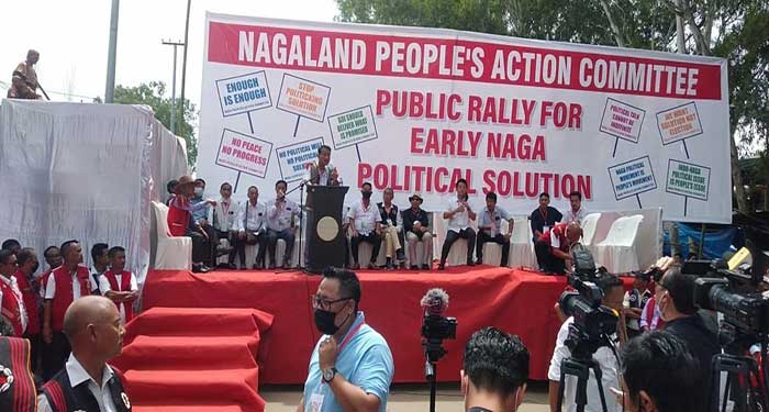 Thousands take to streets in Nagaland demanding early solution to Naga political issue