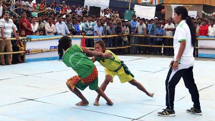 Through Khomlainai, girls in Assam find strength and fortune on the wrestling mat