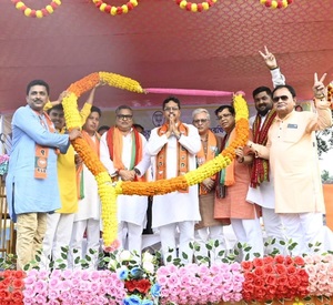 Massive crowd in rallies confirms victory of two BJP candidates in Tripura's LS seats: Manik Saha