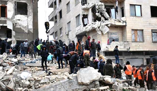 Turkey-Syria quake toll reaches over 4,300