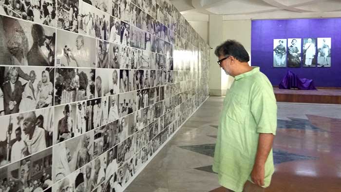 Bapu still intimidates his killers: Tushar Gandhi
