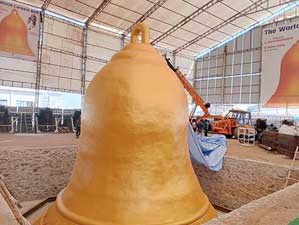 Two killed while demoulding world's largest bell at Kota's riverfront