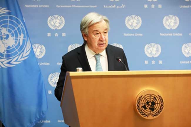On violations of Hindu temples, spokesperson says Guterres concerned about attacks on places of worship
