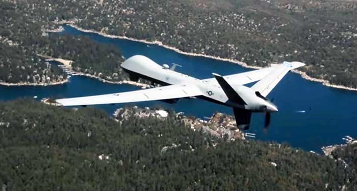 US accuses Russia of downing drone over Black Sea