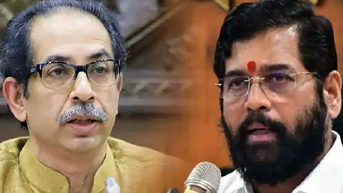 Rival Sena factions clash to grab party 'shakha' in Maha CM's hometown
