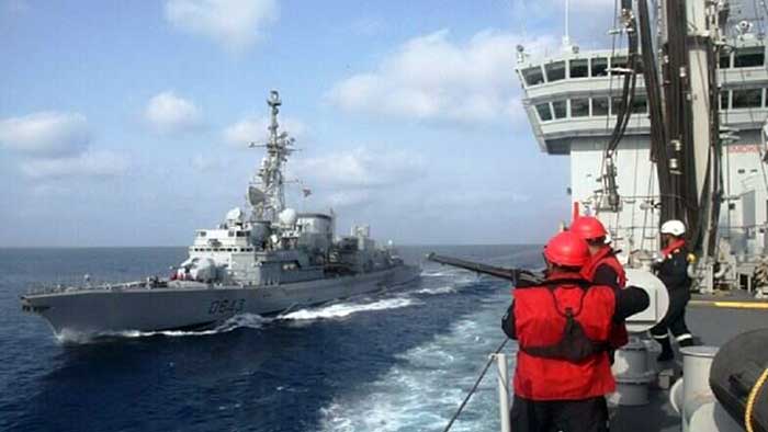 Indian, French ships embark on sea phase of 'Varuna'