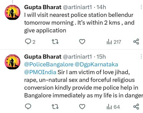 Woman alleges 'love jihad', exploitation on social media; K’taka Police begin probe