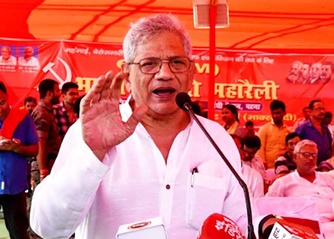 Banning organisations no solution, RSS was banned thrice: Yechury