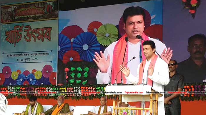 Tripura CM calls for speedy industrialisation and GDP growth