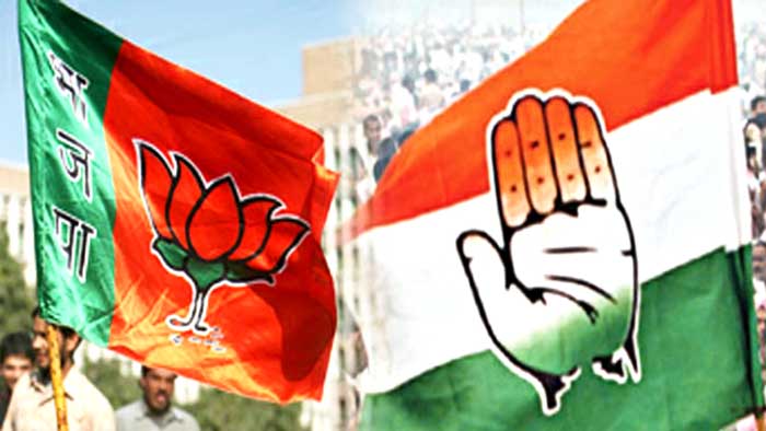 BJP, Cong neck-and-neck in Hry; NDA set to return in Maha