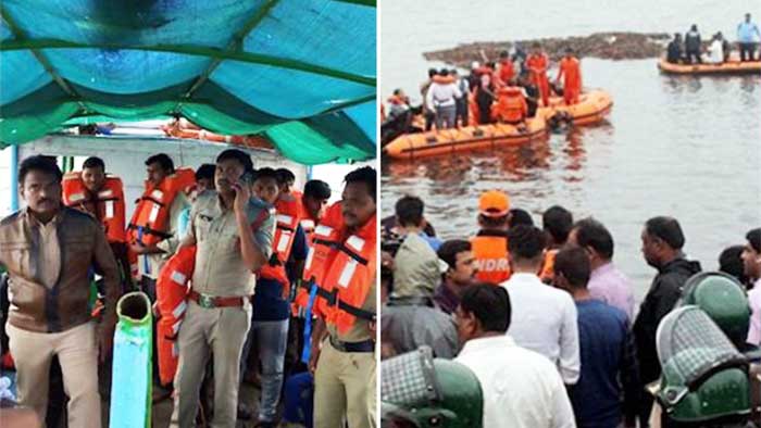 12 killed, 30 missing as boat capsizes in Godavari