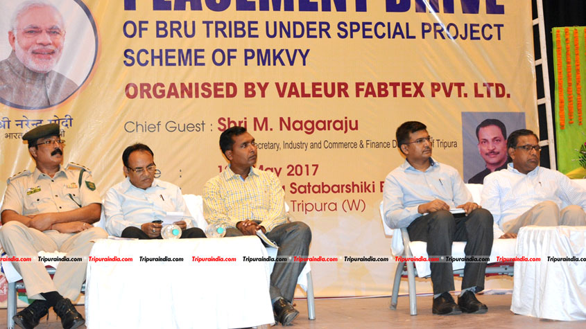 PMKVY Placement drive brings smile to Brus in Tripura