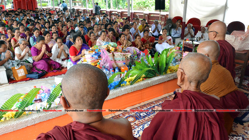 Tripura celebrates Buddha purnima