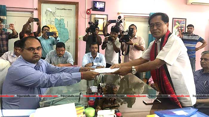 Sitting MP Jitendra Choudhury filed nomination, confident about his victory