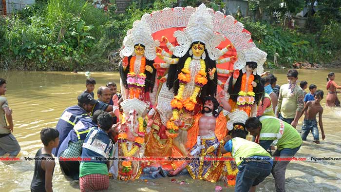5-day Durga Puja festivity ends in Tripura
