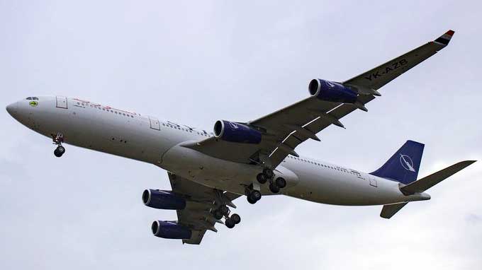 Charter flight from India lands at Karachi airport
