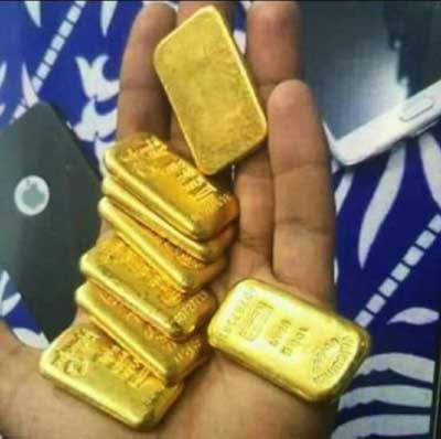 Assam Police seize gold  smuggled from B'desh valued at Rs 34L