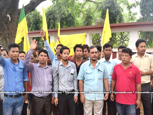 Separatist party in Tripura protests ‘Jihadi attacks’ upon minority in B’desh