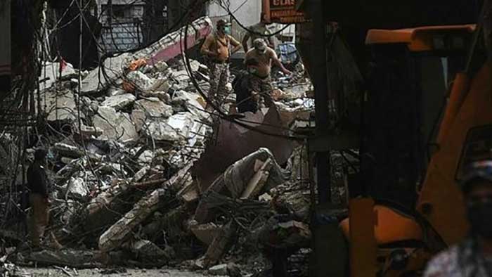 Karachi building collapse toll rises to 22