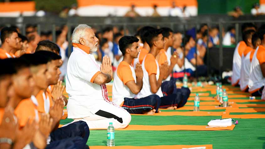 Yoga one of most powerful unifying forces: Modi