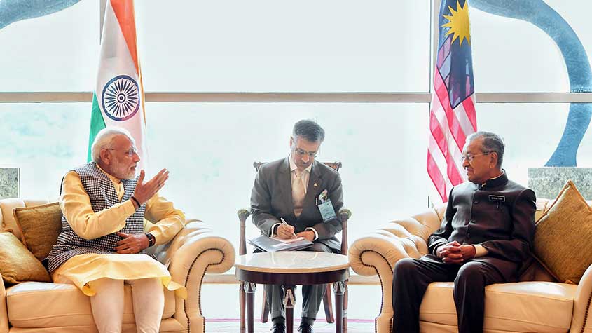 Modi holds 'productive' meeting with new Malaysian PM