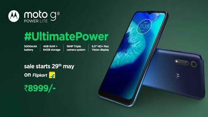 Moto G8 Power Lite with 5000mAh battery in India for Rs 8,999