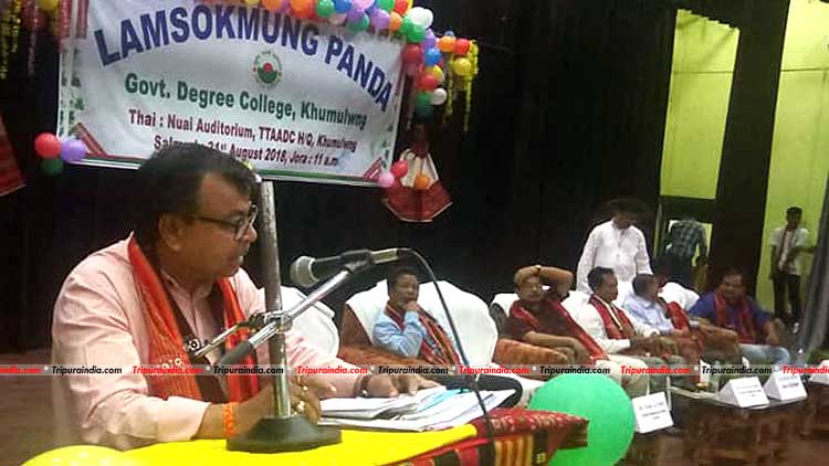 Nabin Baran celebrated at Khumulwng College