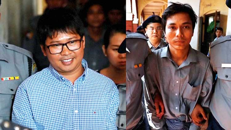 Myanmar jails 2 Reuters reporters for 7 years