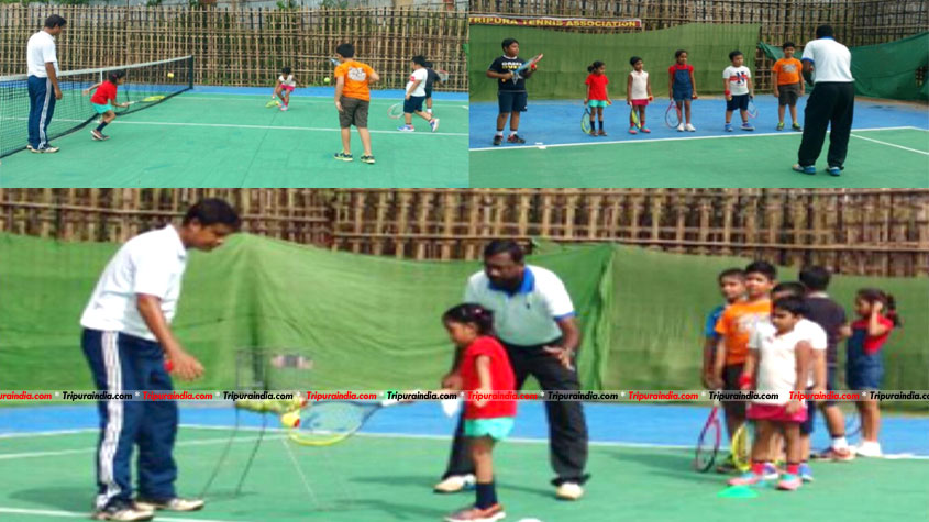 Second Series of Tennis coaching started today