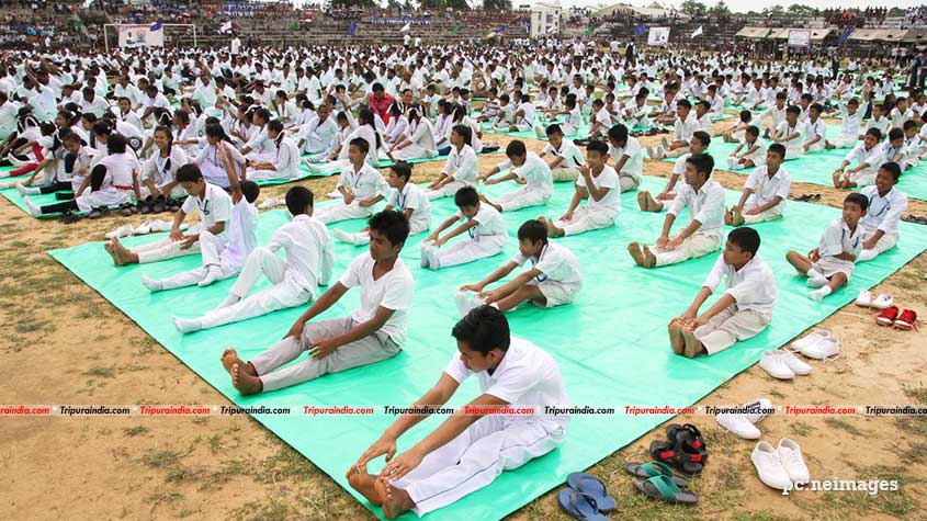 International Yoga Day observed with enthusiasm