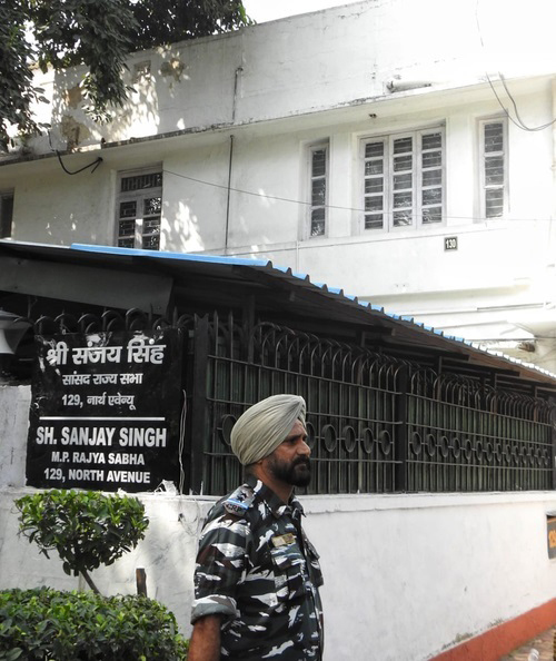 ED raids AAP MP Sanjay Singh's residence in Delhi liquor scam case