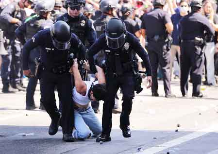 After LA, protests spread to New York, Chicago and other US cities