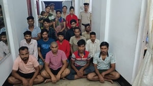 Amid strict vigil, 16 Bangladeshis held at Agartala railway station