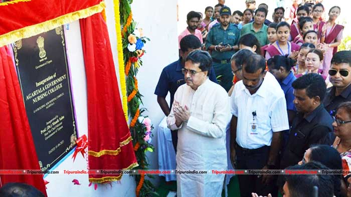 CM Dr. Manik Saha inaugurates Govt Nursing College; says Govt working to build health hub in Tripura