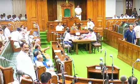 Uproar in Bihar Assembly as CM Nitish Kumar, Tejashwi Yadav clash over SIR