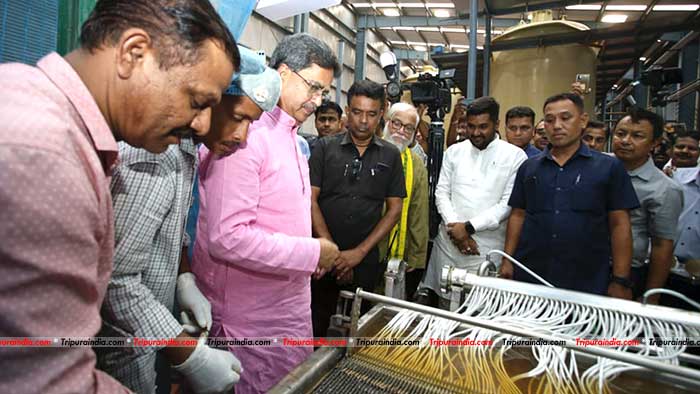 Tripura to export rubber threads to Bangladesh; CM Dr. Manik Saha pitches for more commercialization of rubber