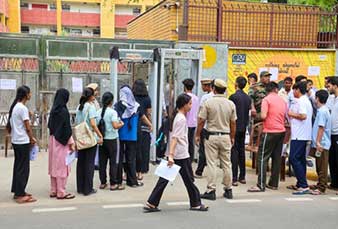'Will remain tense till results are declared': Candidates appearing for NEET retest 'Will remain tense till results are declared': Candidates appearing for NEET retest