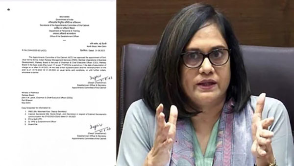 Centre appoints Jaya Verma Sinha as first woman Railway Board Chairman & CEO
