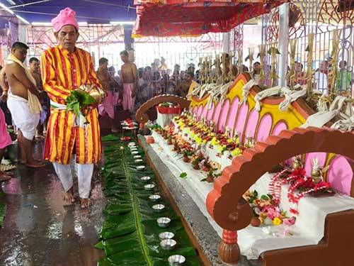 Centuries-old 'Kharchi Puja' begins in Tripura with green theme 'Ek Ped, Maa Ke Naam' Centuries-old 'Kharchi Puja' begins in Tripura with green theme 'Ek Ped, Maa Ke Naam'