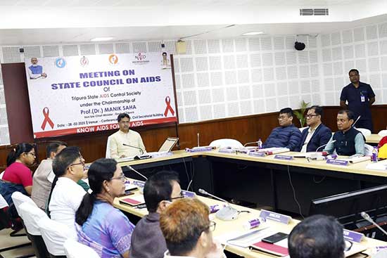 CM Dr Manik Saha seeks collective effort for prevention of HIV/AIDS