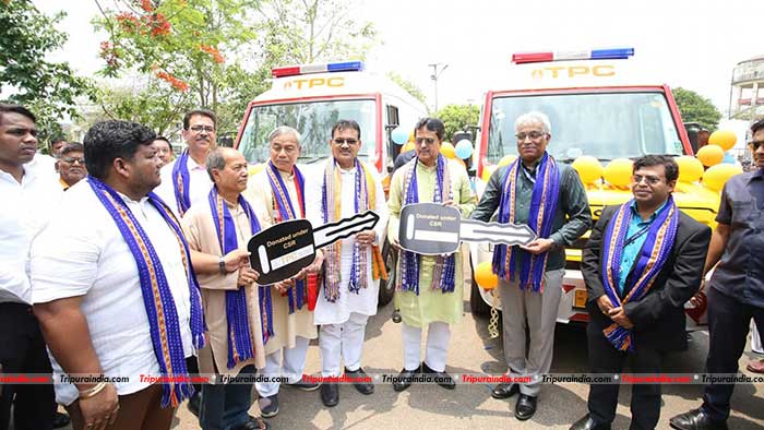 Development of health sector top most priority of Tripura govt: CM
