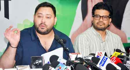 DEO Patna refutes Tejashwi Yadav’s claim of his name missing from voters' list